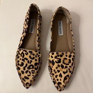 Steve Madden Leopard Flats